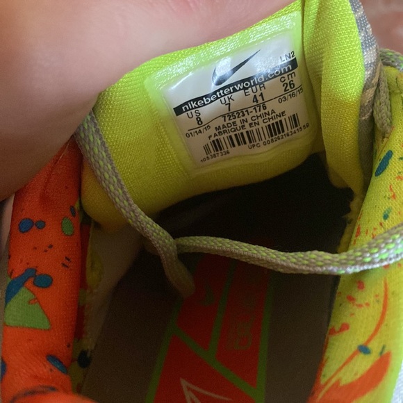 Nike CJ3 flyweave trainer paintball - size 8 (mens) - Picture 6 of 9